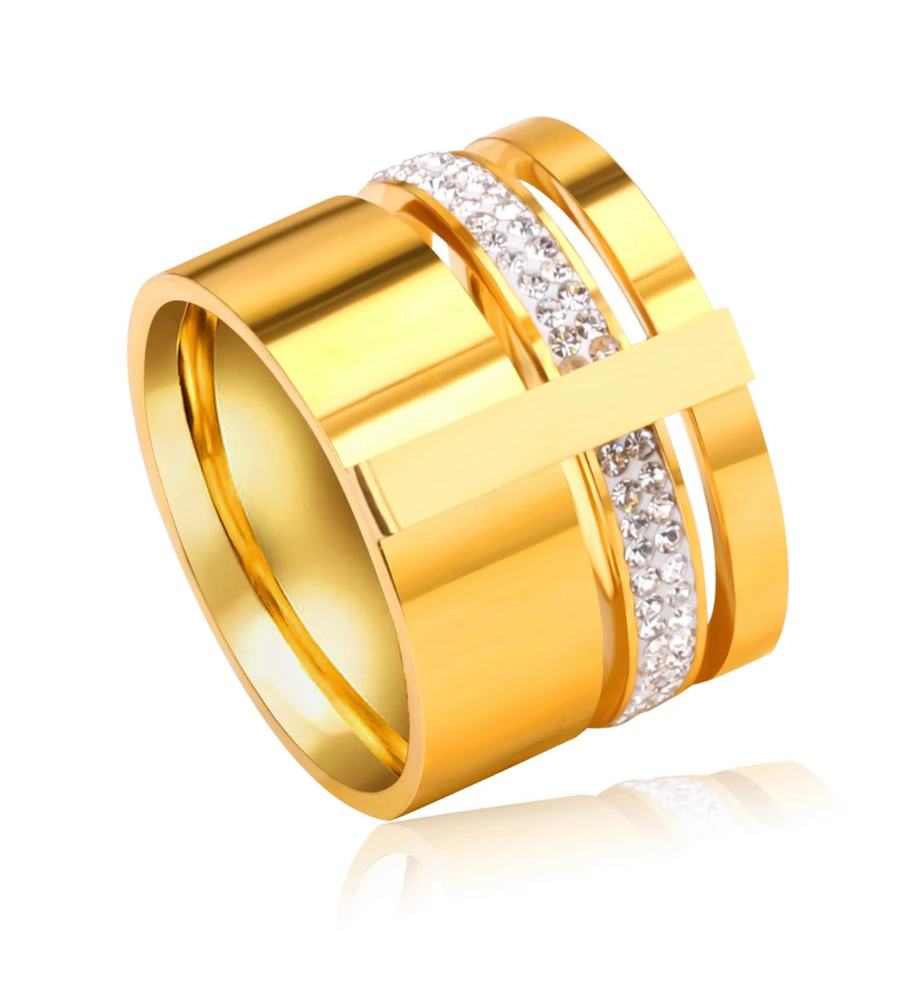 Bold & chunky Gold ring