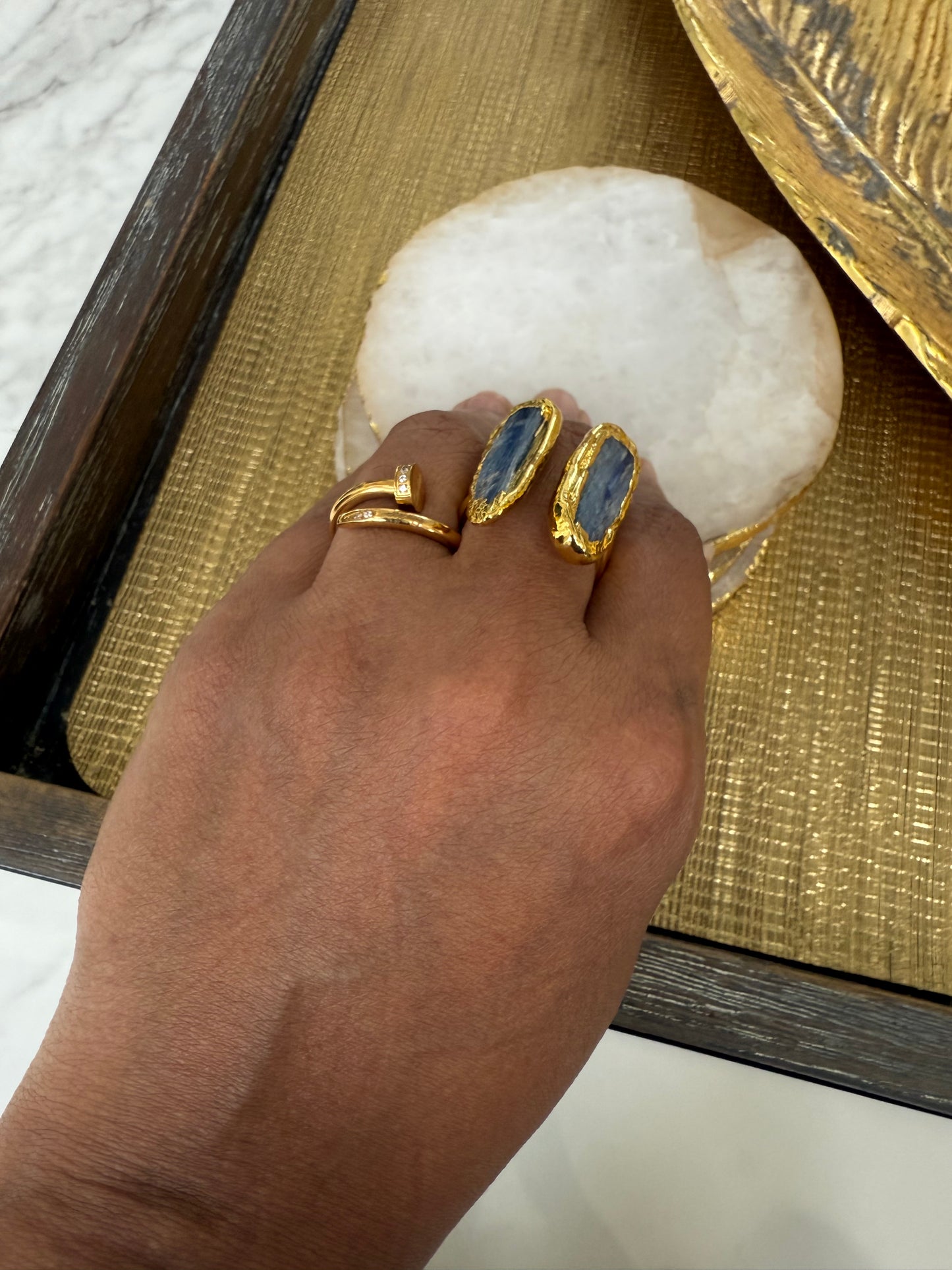 Indi Kyanite ring