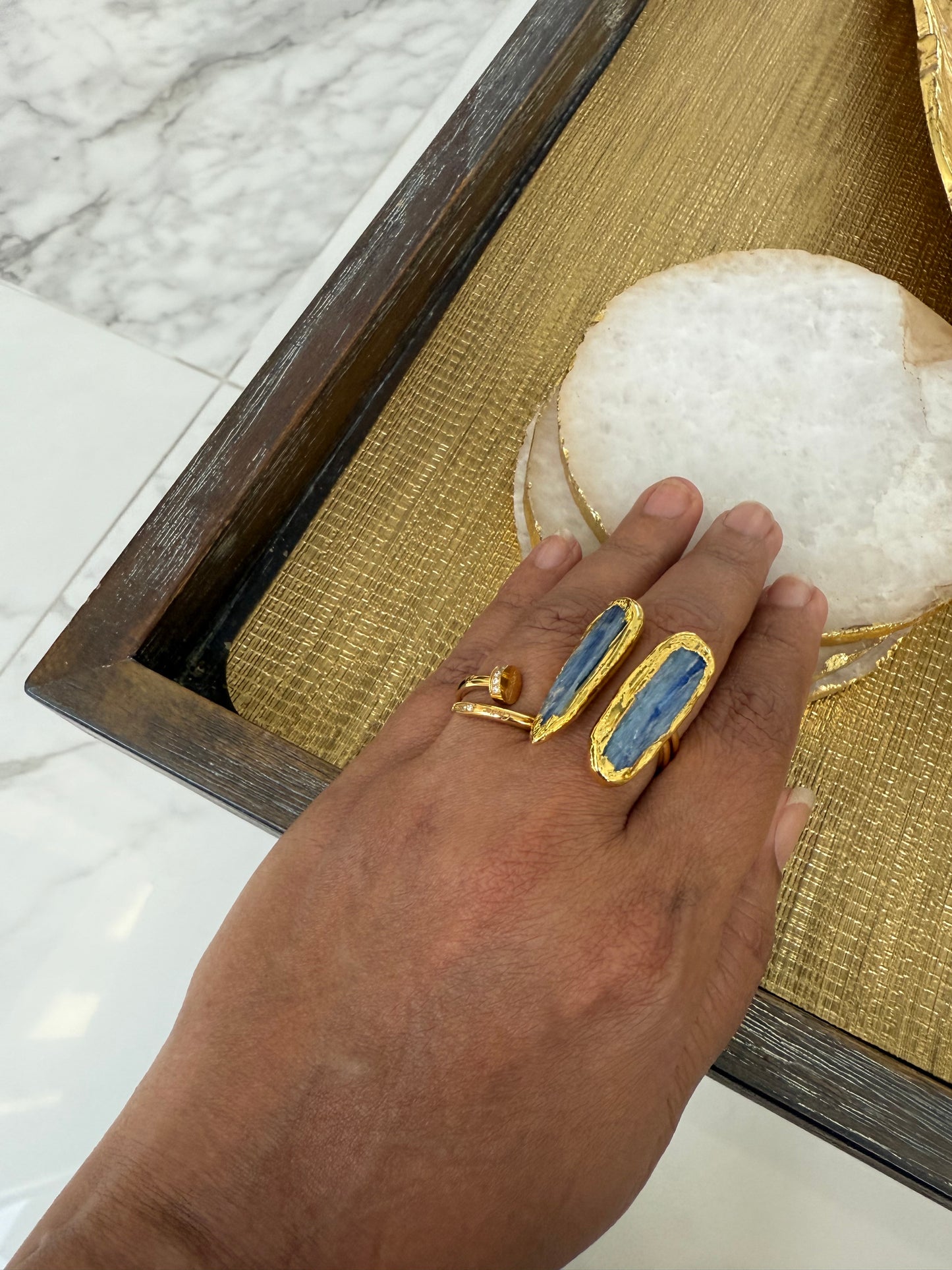 Indi Kyanite ring