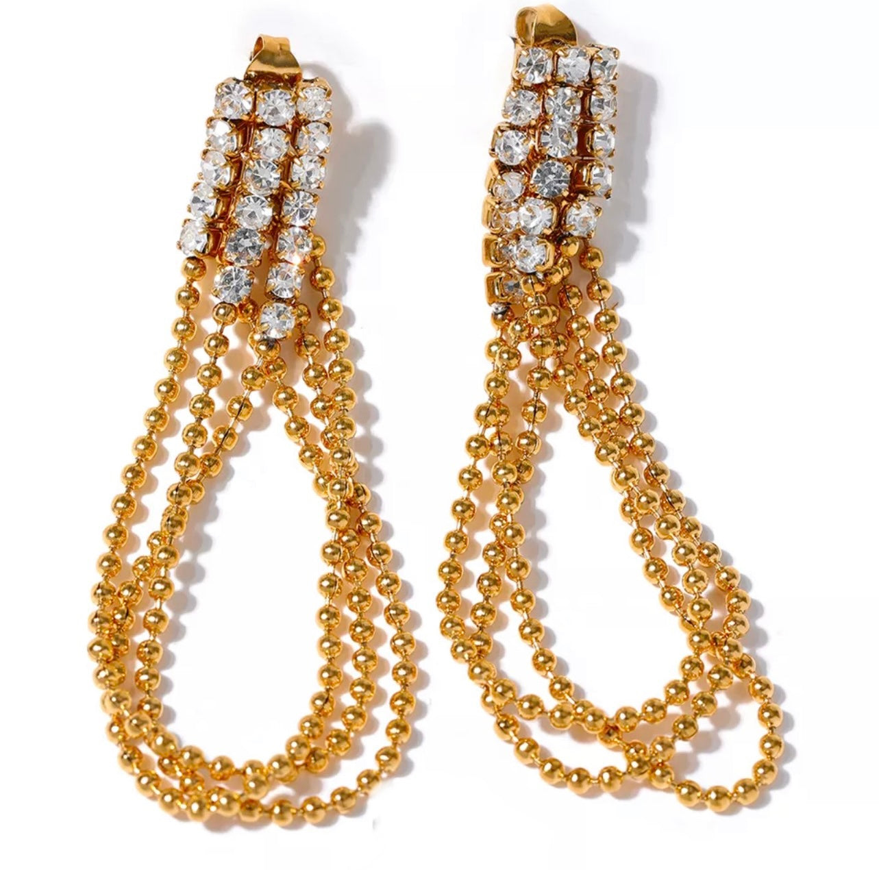 D earrings