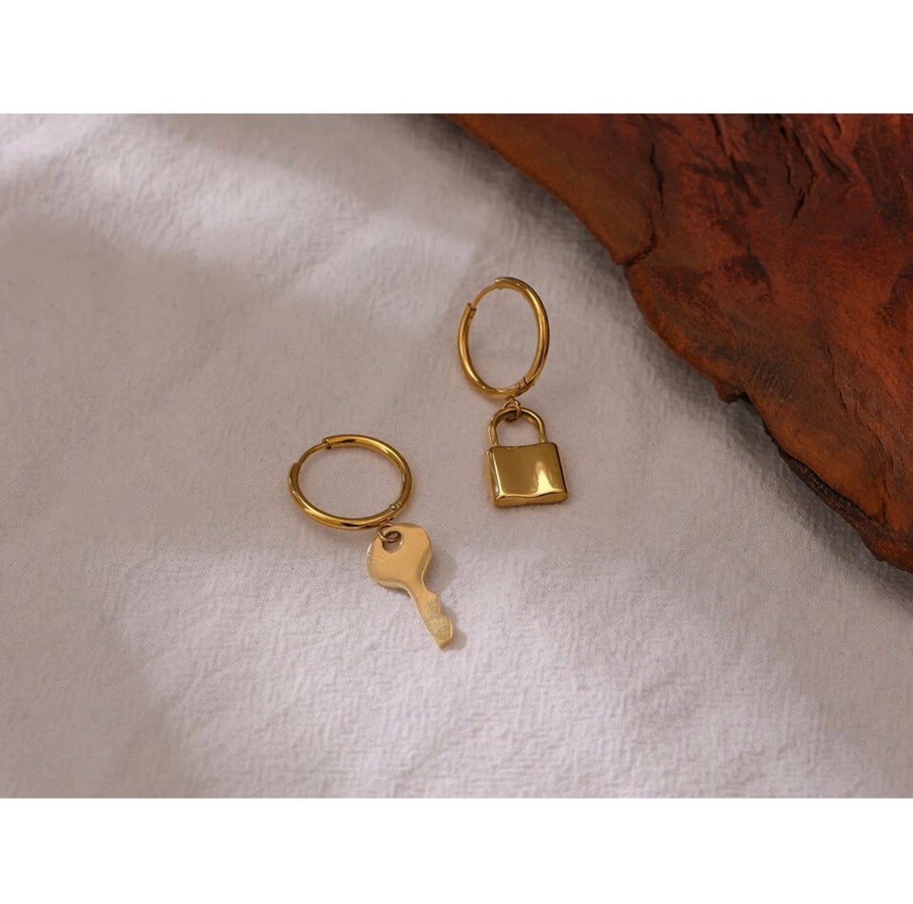 Key to my lock earrings