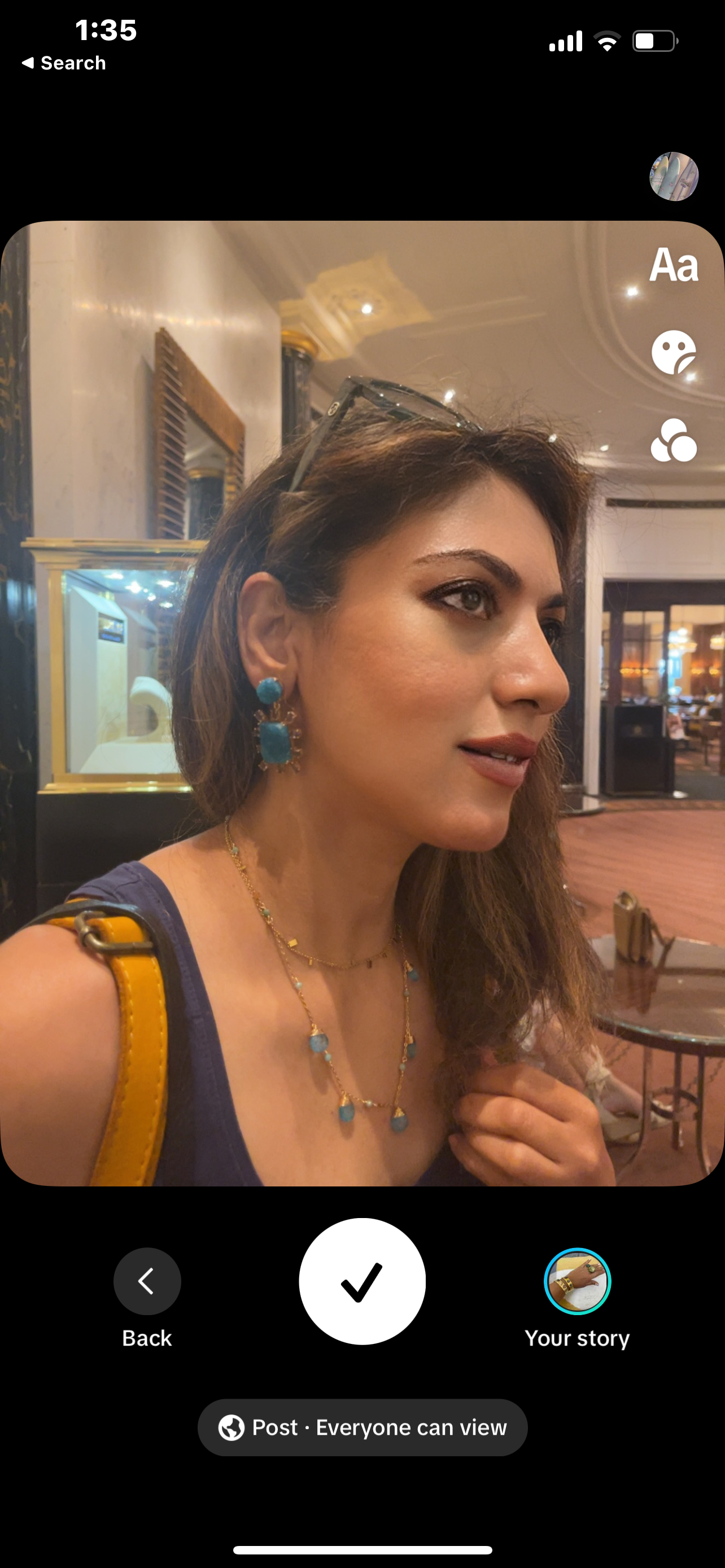 Ocean Drops necklace