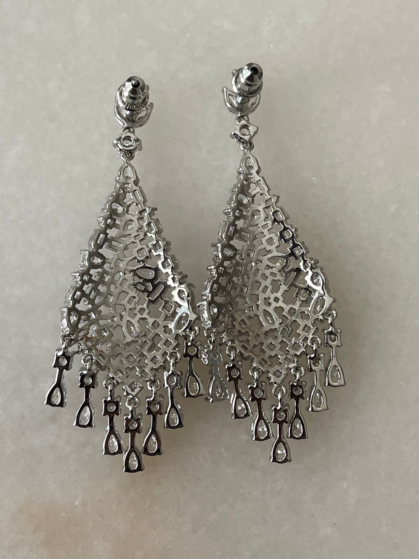 Gorgeous Zircon drop earrings