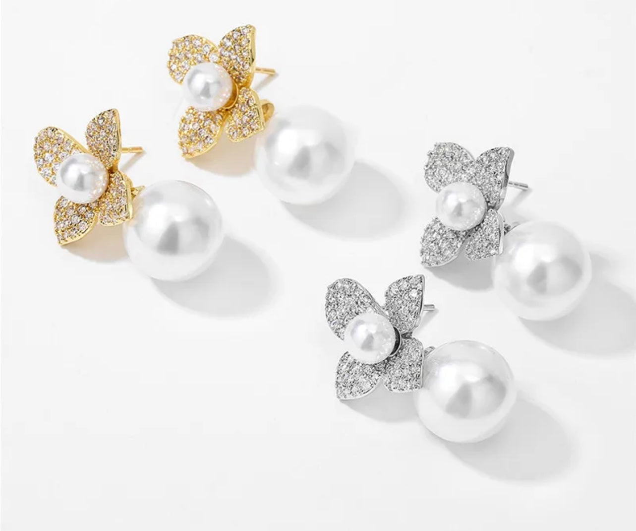 Flower power earrings