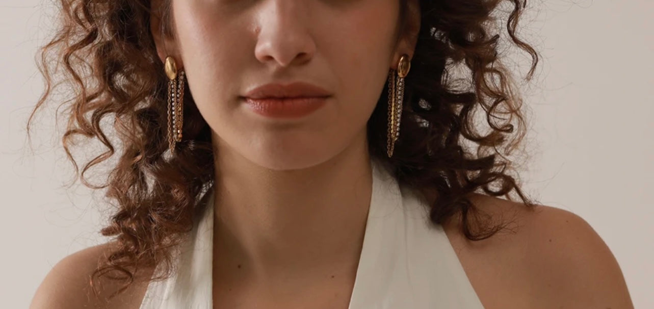 Moon Drops earrings