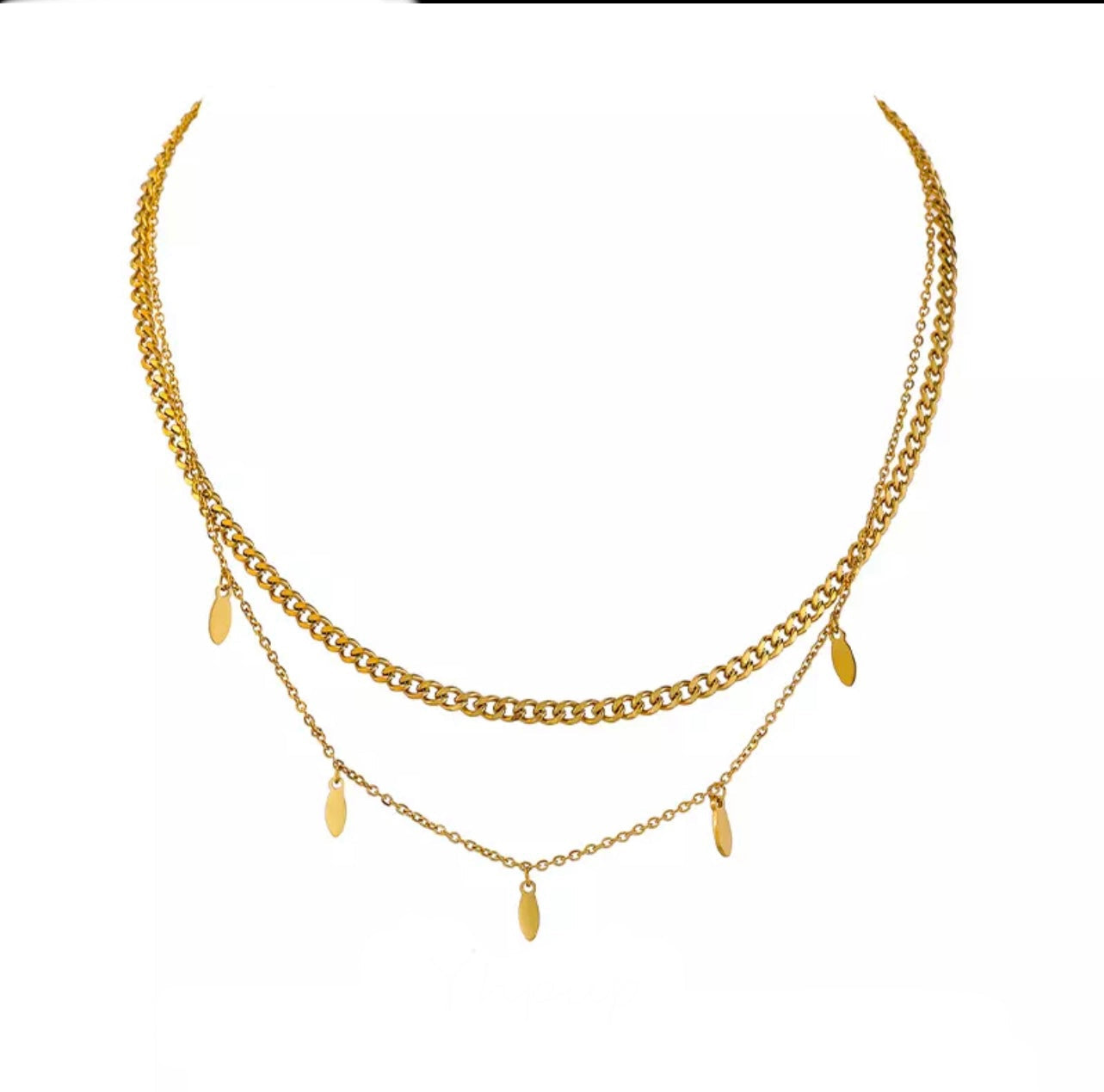 Ela gold necklace
