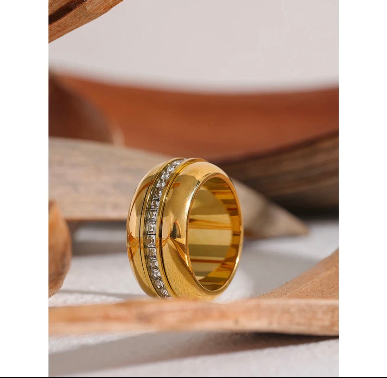 Bold Gold ring