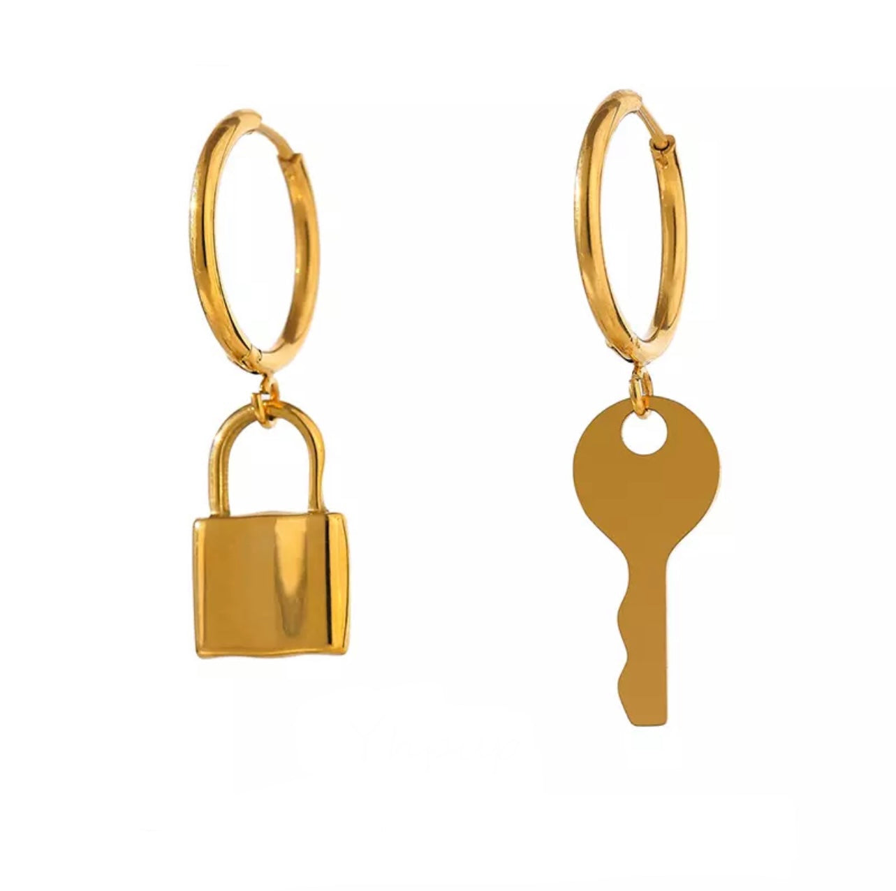 Key to my lock earrings