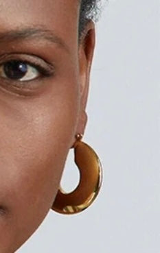 Gina hoop earrings