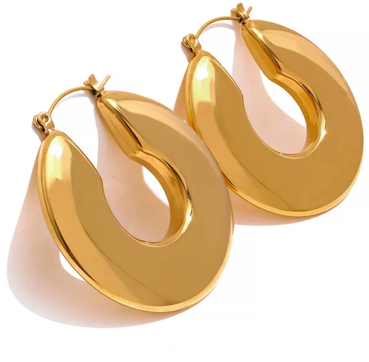 Gina hoop earrings
