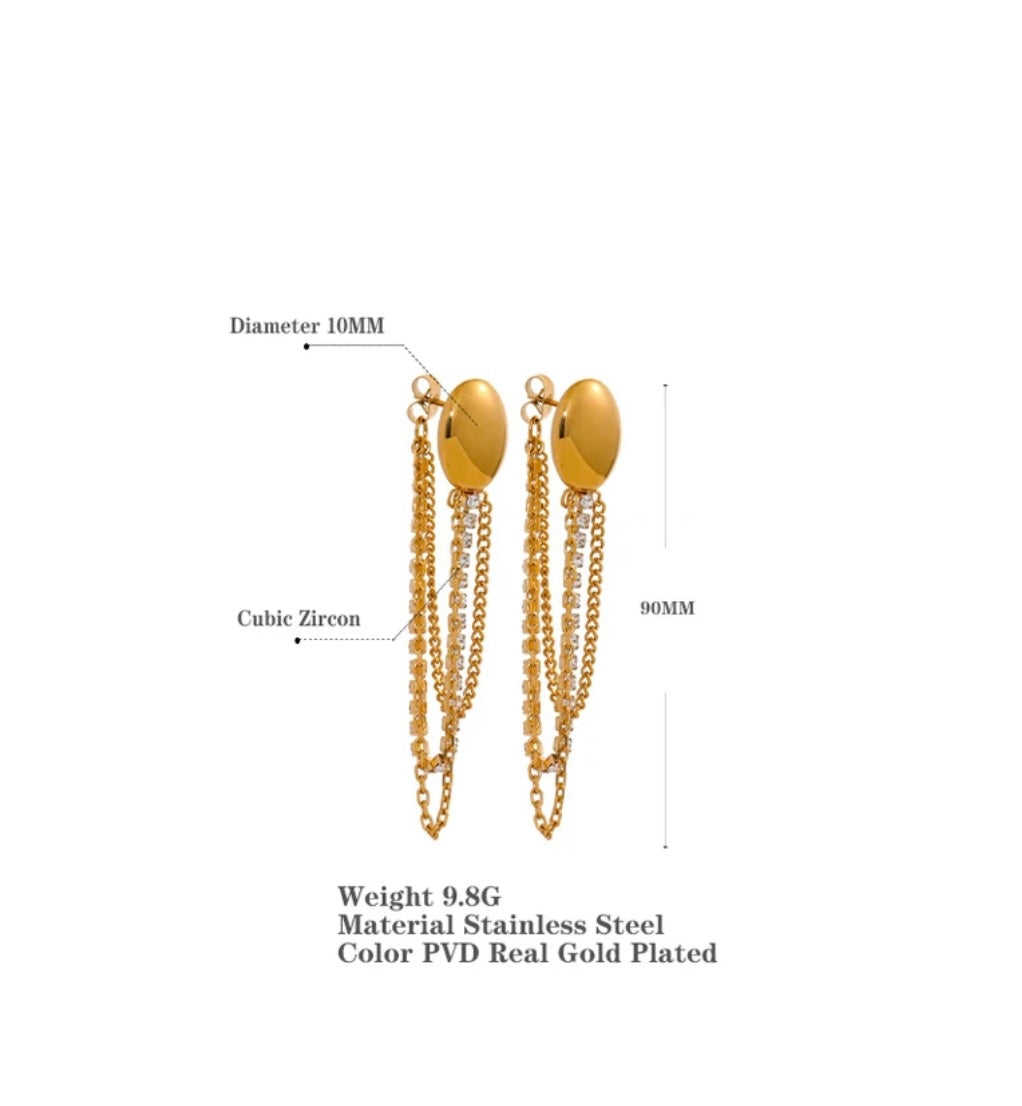 Moon Drops earrings