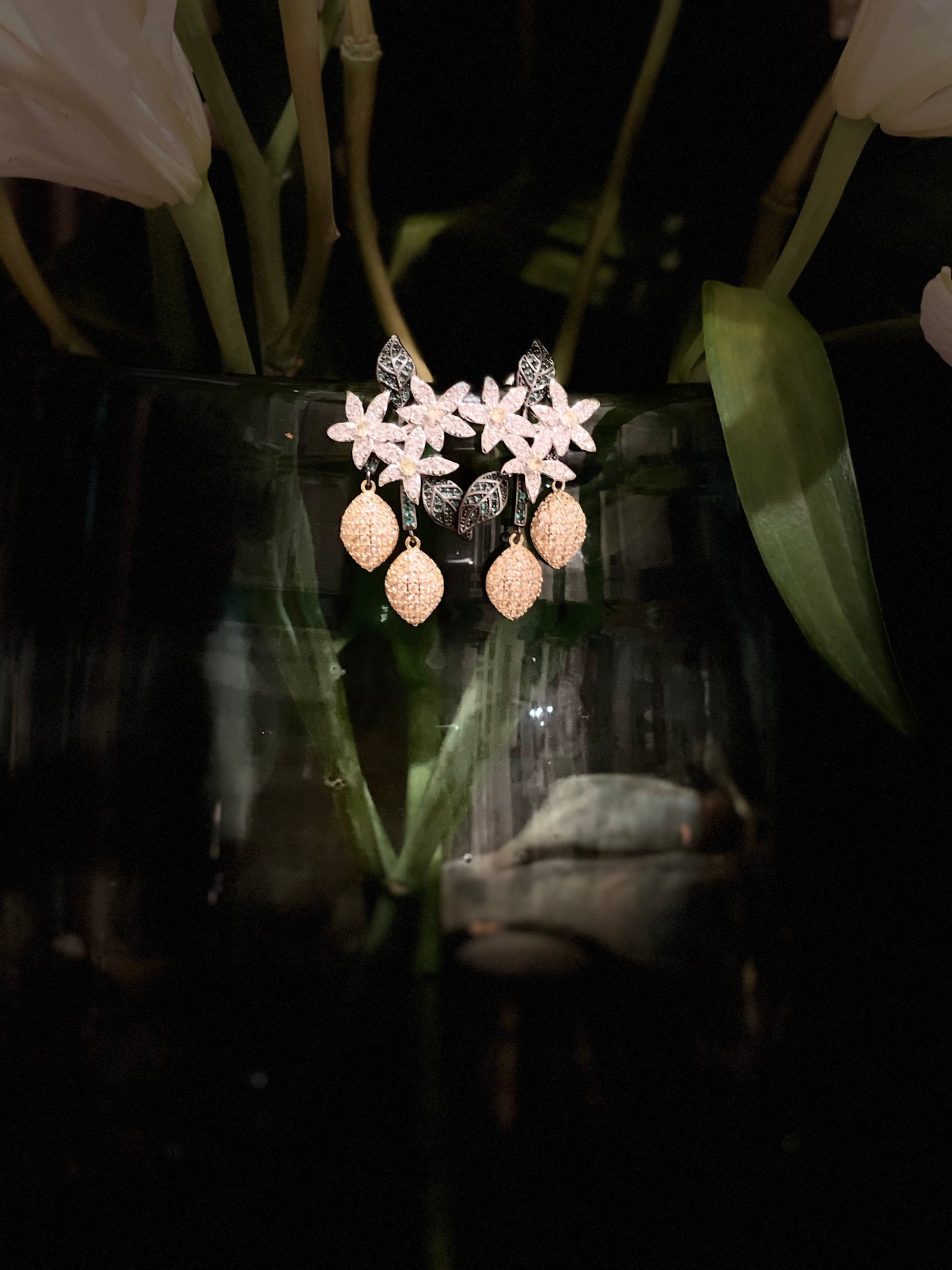 Lemon drop earrings
