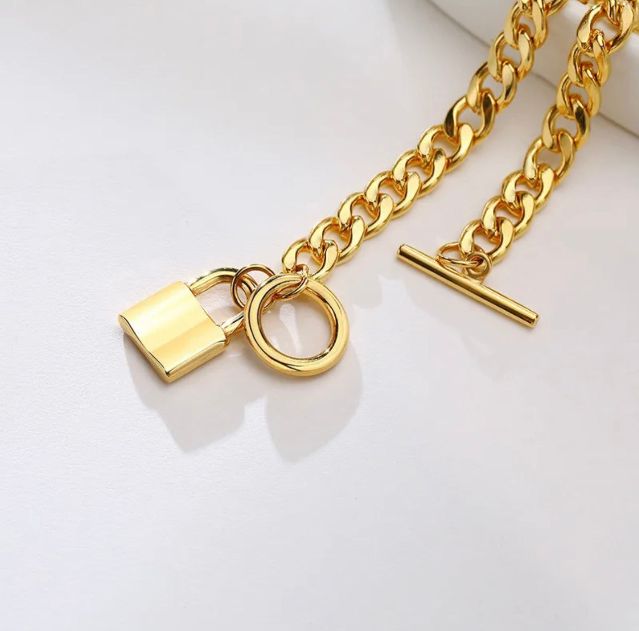 Chain Lock bracelet