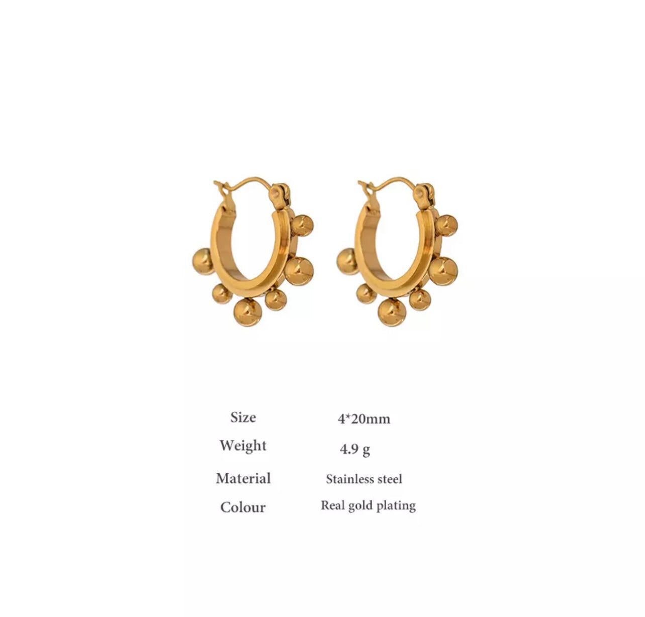 Oma earrings