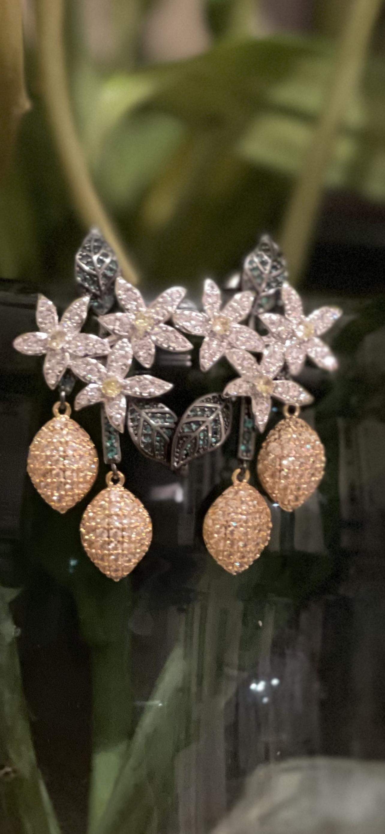 Lemon drop earrings