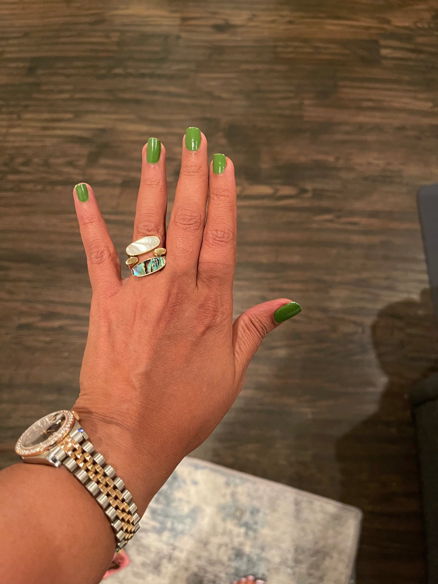 Stackable Faith and Hope rings