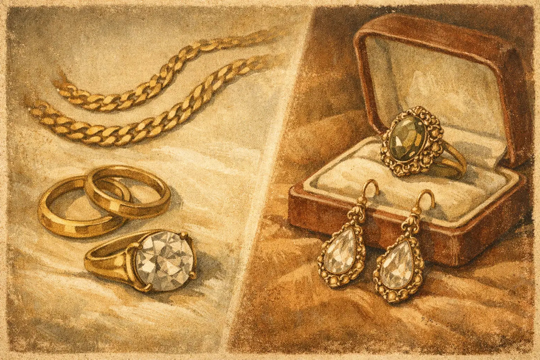 Gold Plated Versus Vermeil Jewelry