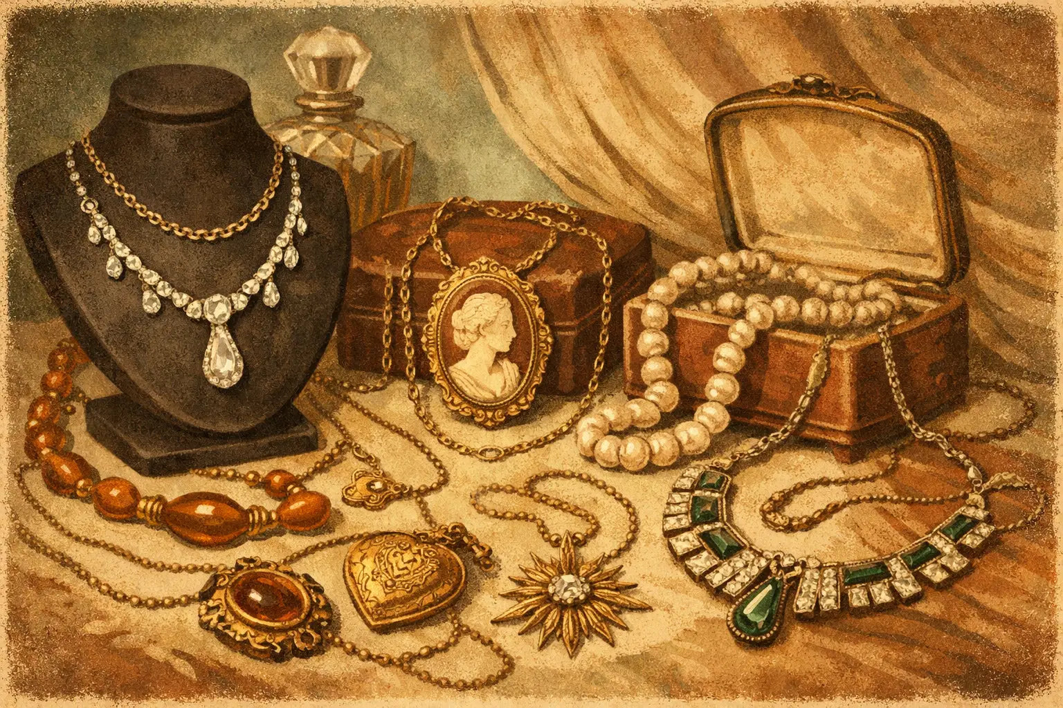 10 Top Vintage Inspired Necklaces to Wear Now