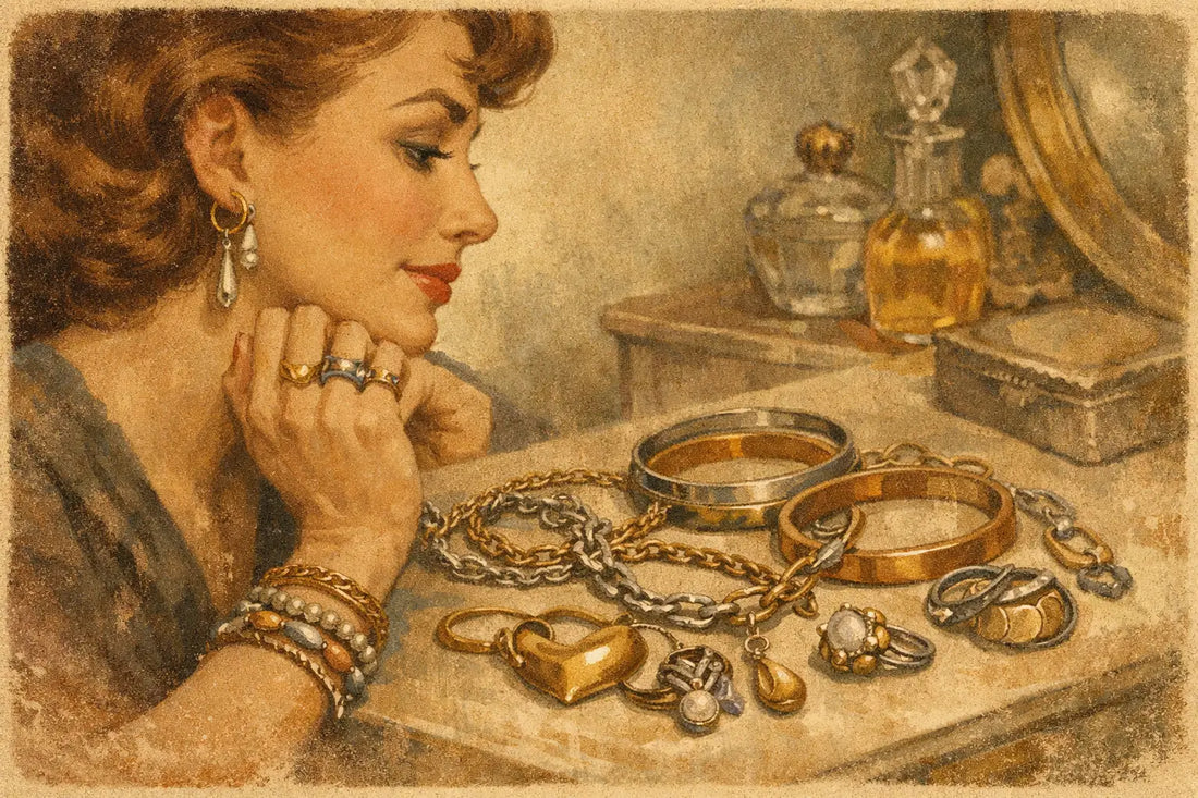 How to Mix Jewelry Metals With Style