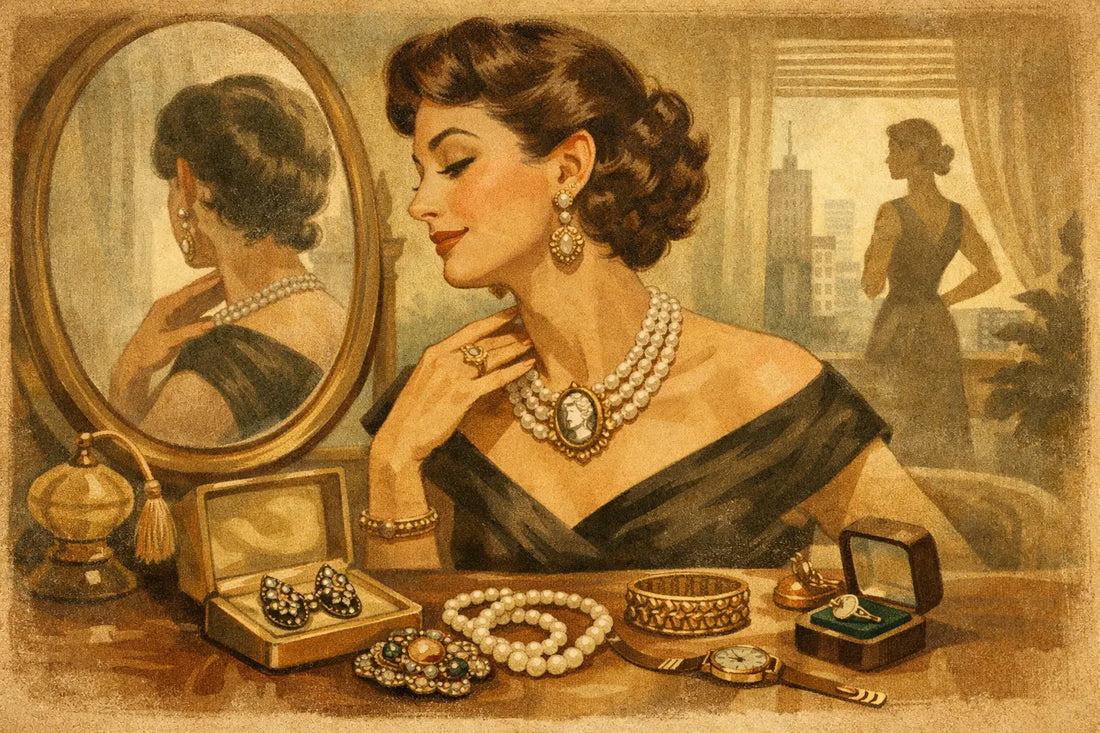 How to Style Vintage Jewelry With Modern Ease