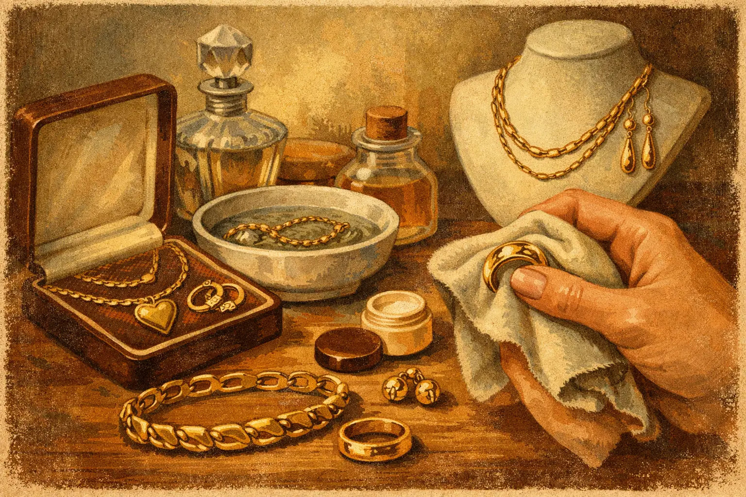 Can Gold Plated Jewelry Last? Yes, With Care