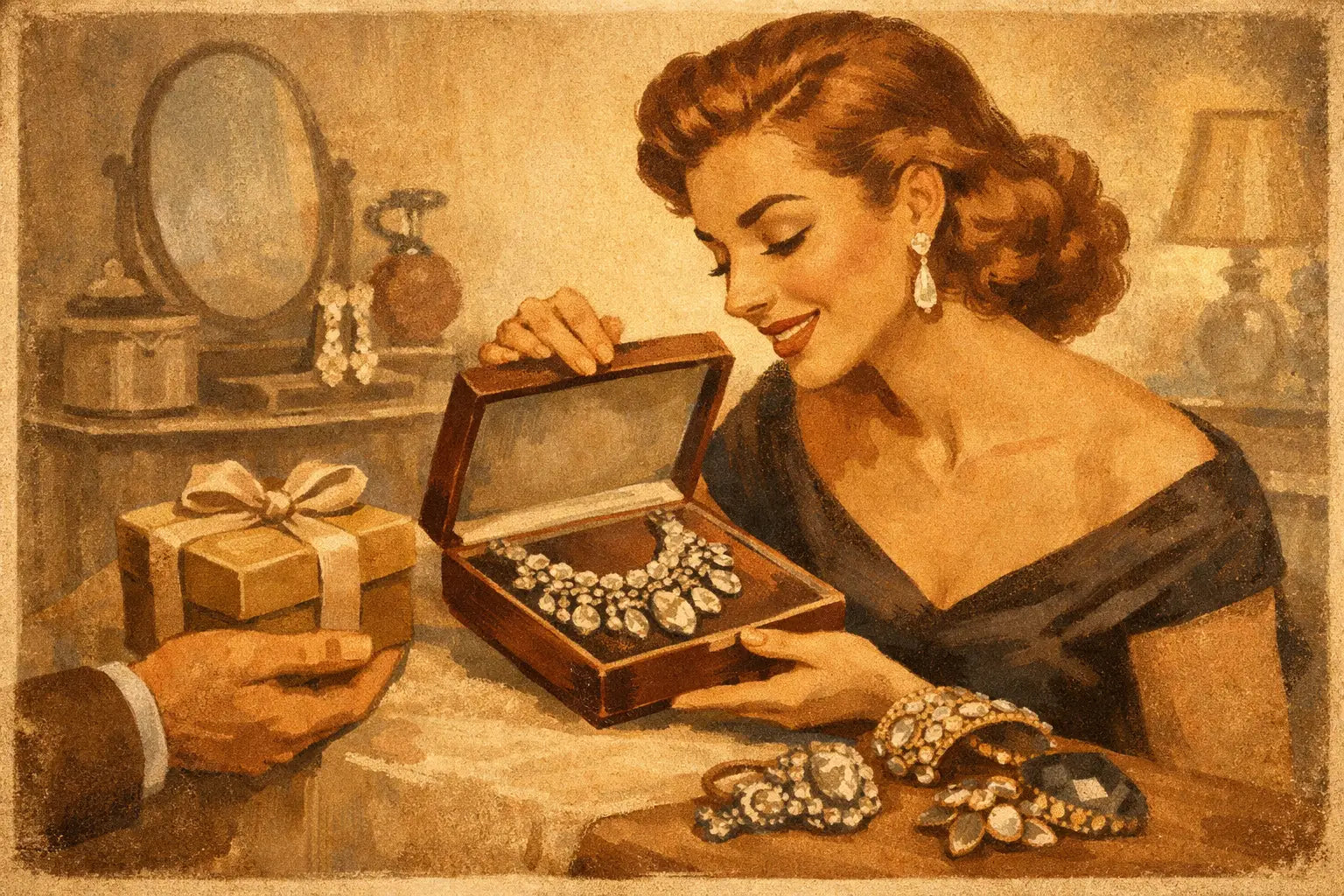 How to Gift Statement Jewelry Well
