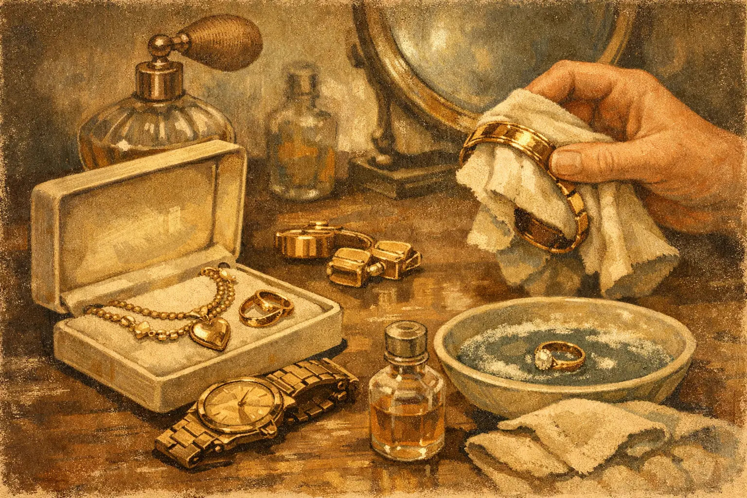 A Guide to Gold Plated Care That Lasts
