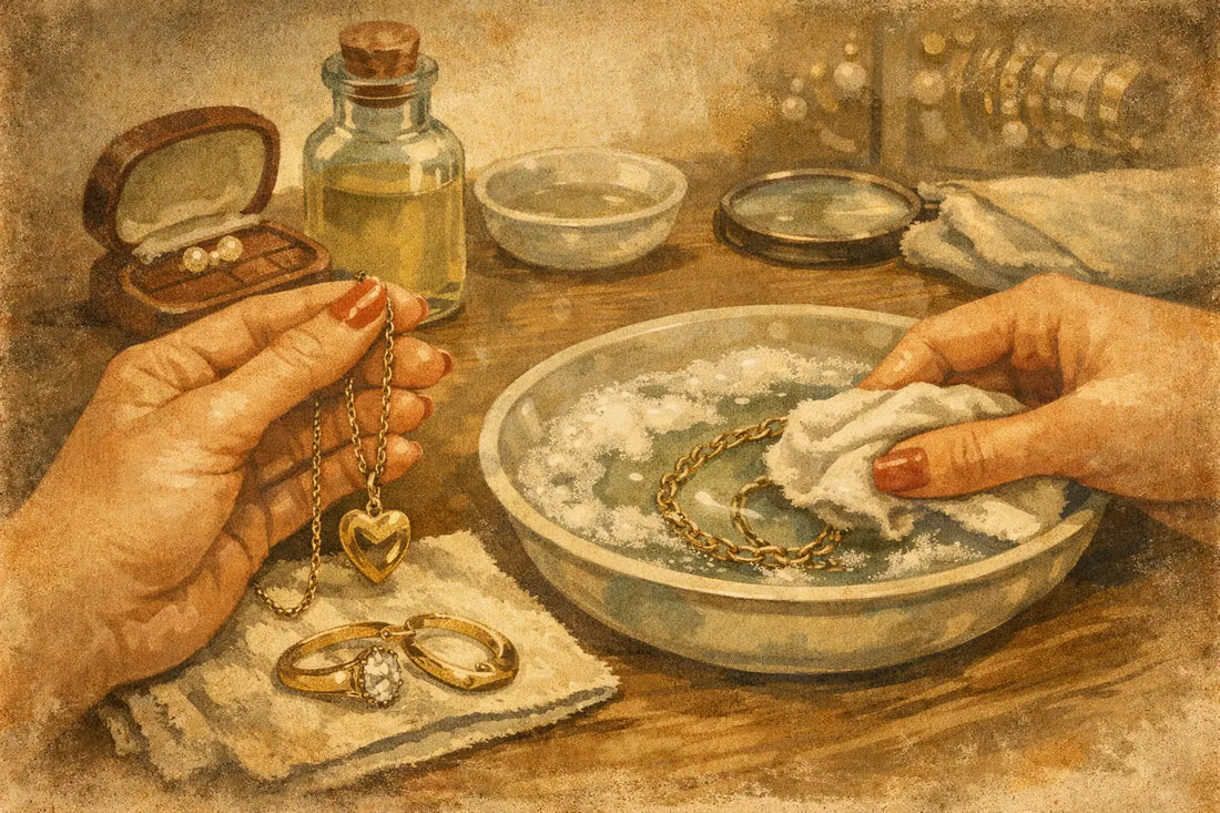 How to Clean Gold Plated Jewelry Right