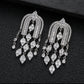 Temple zircon earrings