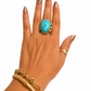 Mira Turquoise Ring