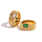 Stella Emerald & Diamond ring