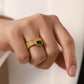 Stella Emerald & Diamond ring
