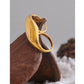 Kaamra statement double finger ring