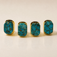 Unbounded Gold Turquoise ring