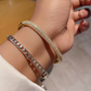 Kaamra Square Zircon cuffs