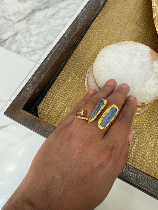 Indi Kyanite ring