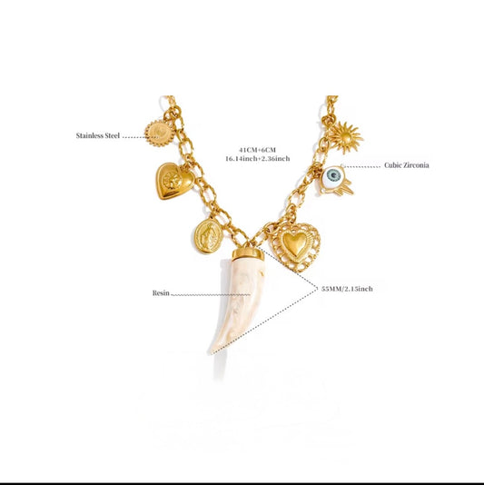 The Kaamra “Sacred Talisman” Necklace