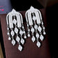Temple zircon earrings