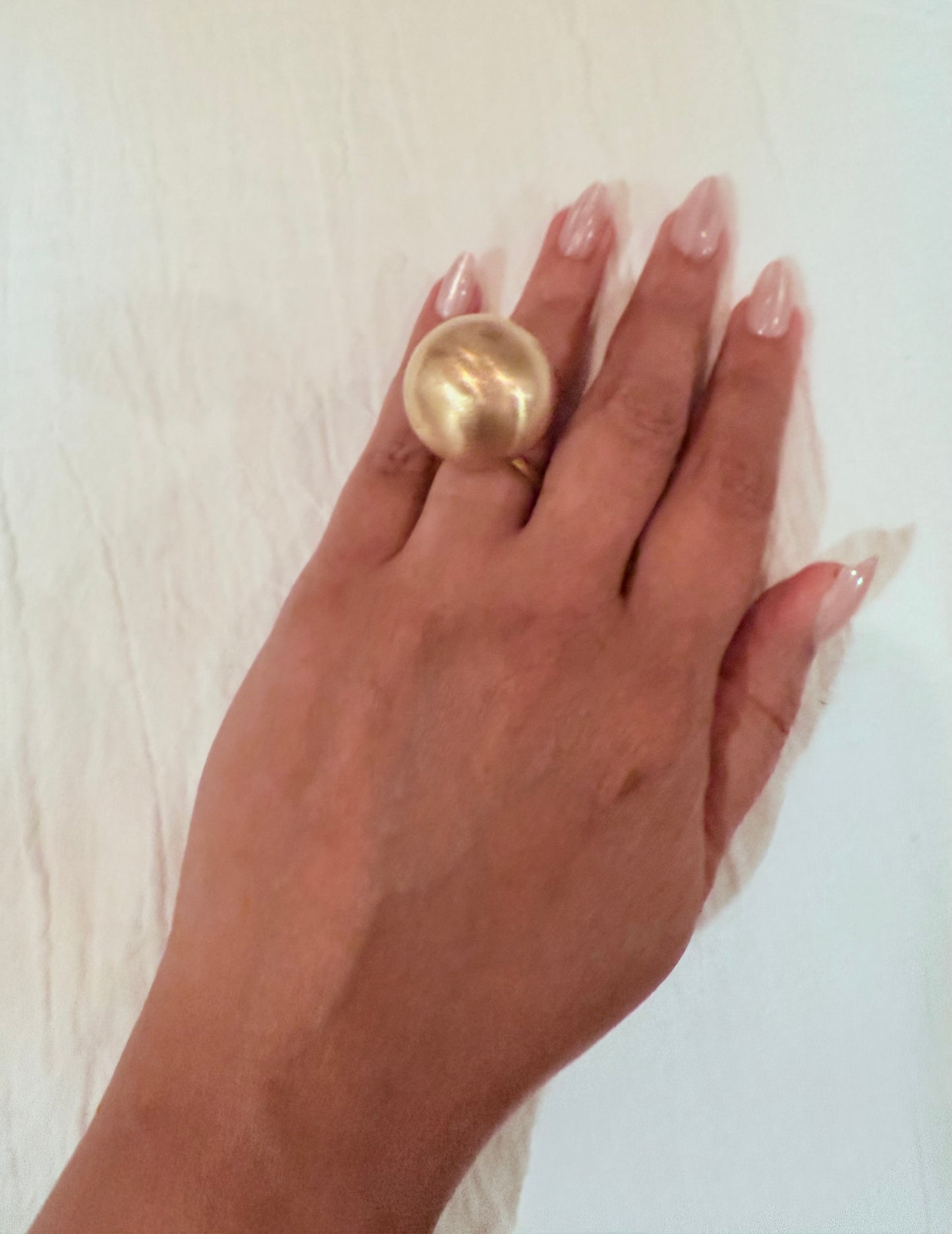 Golden eclipse ring