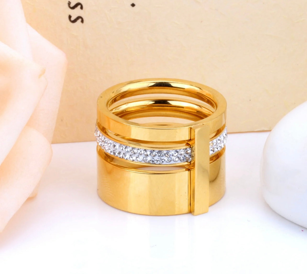 Bold & chunky Gold ring