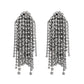 Diamond drop earrings