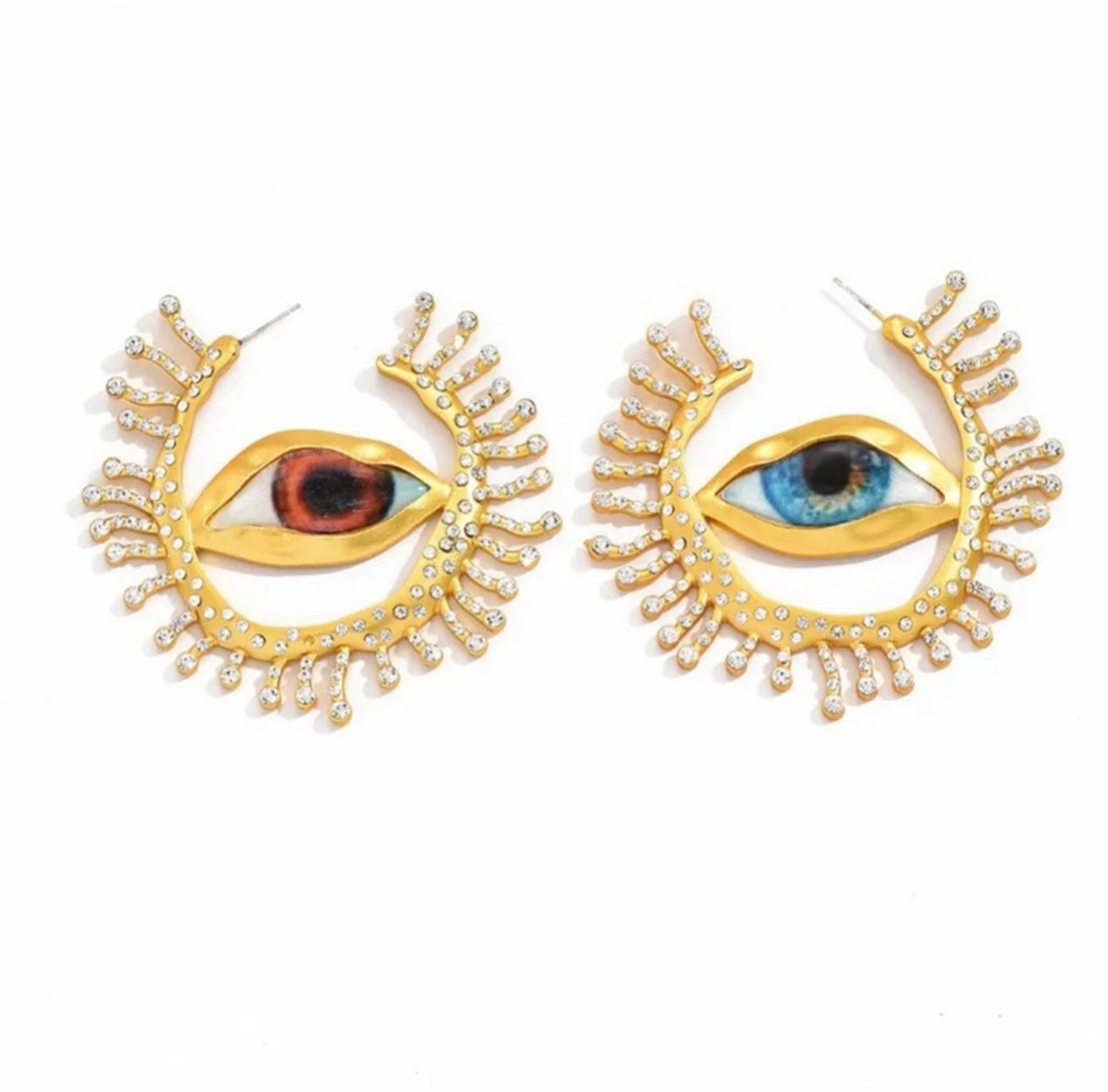 Evil Eye earrings