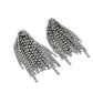 Diamond drop earrings