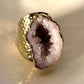 Unbounded Natural Brazilian Agate ring