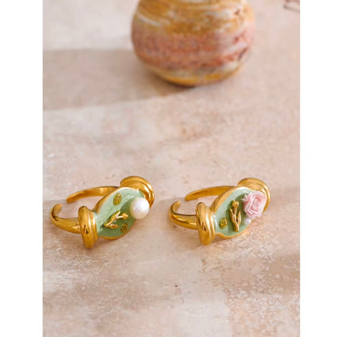 Blossom Reverie & Pearl Dew Rings – A Tale of Two Muses