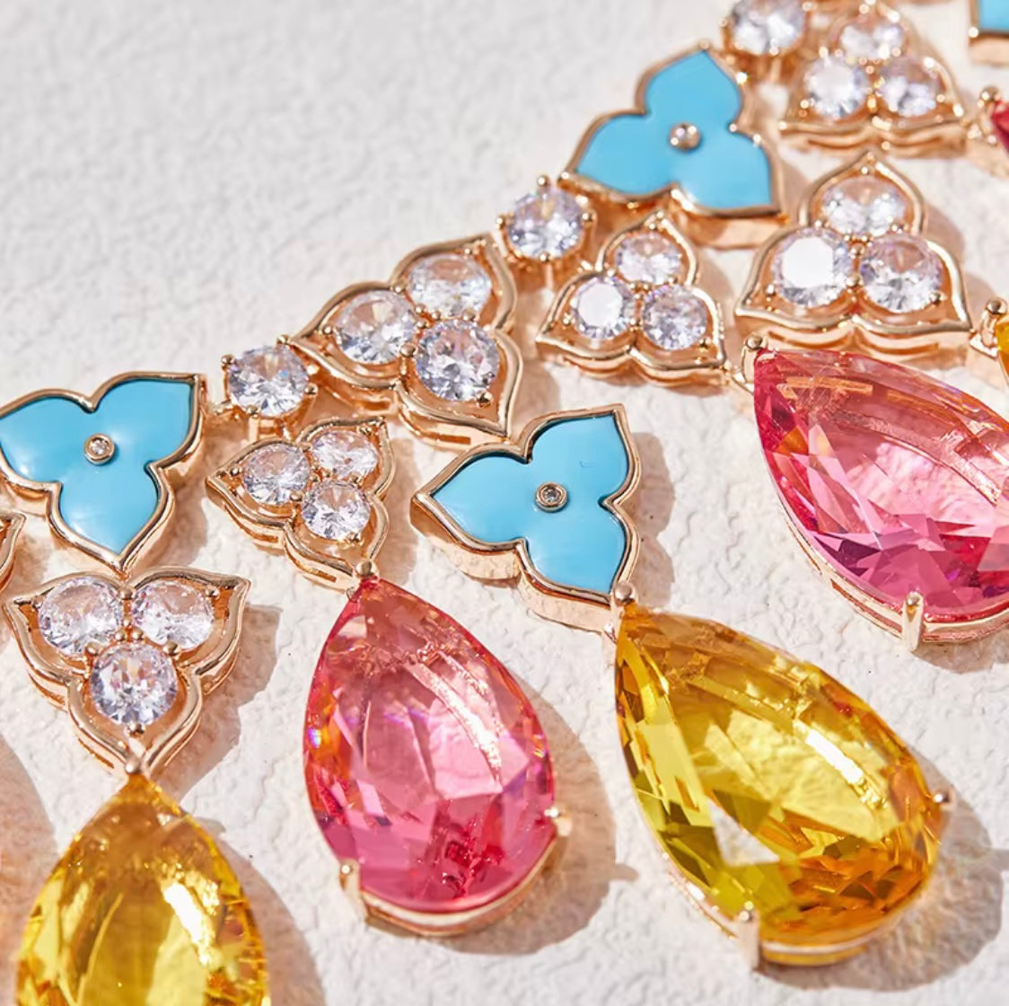 Sunset Royale Necklace Set