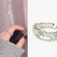 Romantic Baguette band ring
