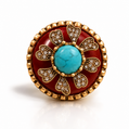 Desert rose ring