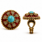 Desert rose ring