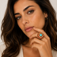 Desert rose ring
